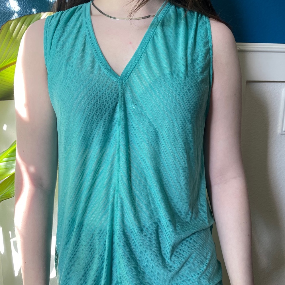 Prana Trysten Tank - Turquoise Blue, Size S